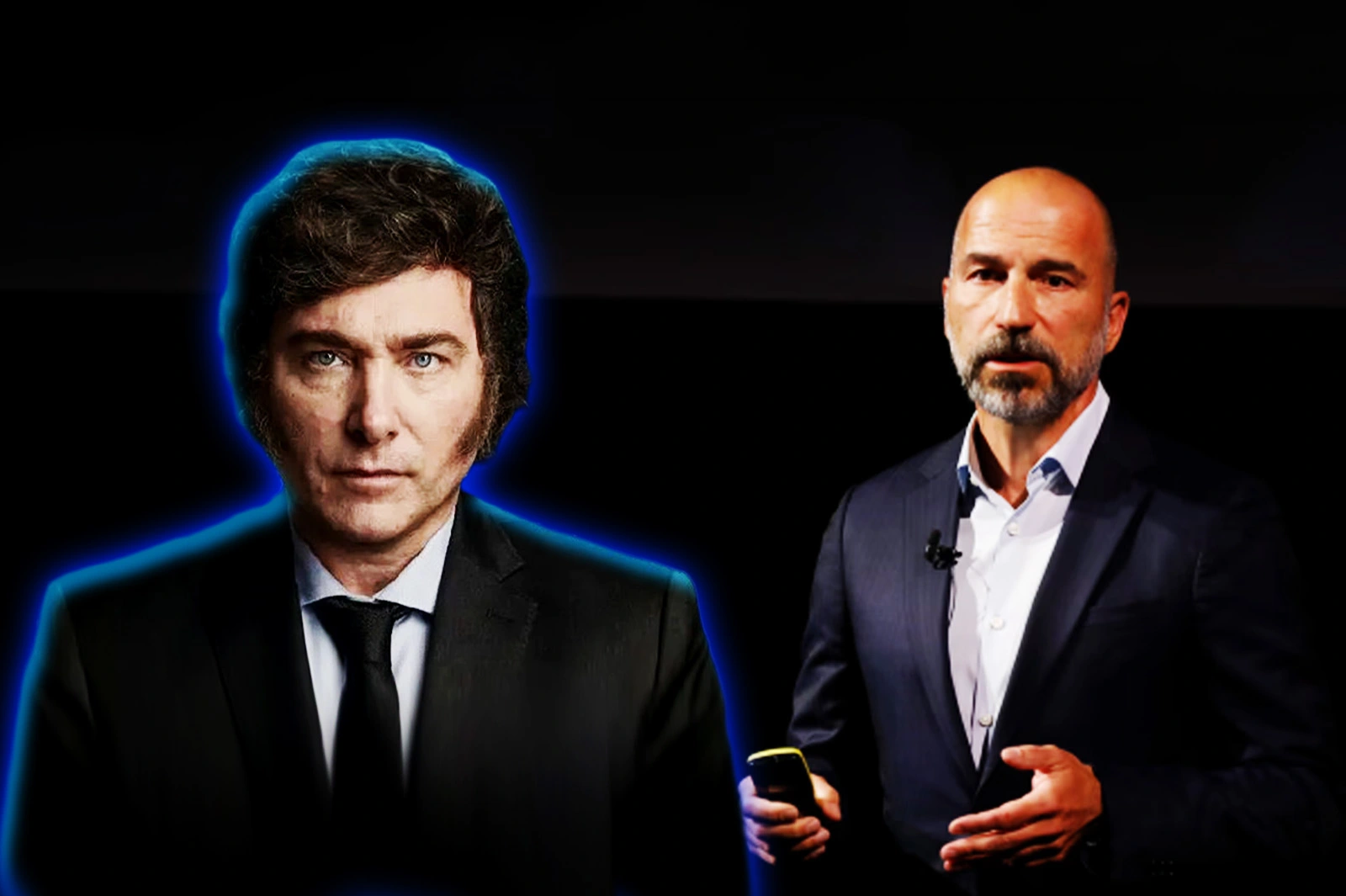 El CEO global de Uber llenó de elogios a Javier Milei y anunció una inversión millonaria en la Argentina