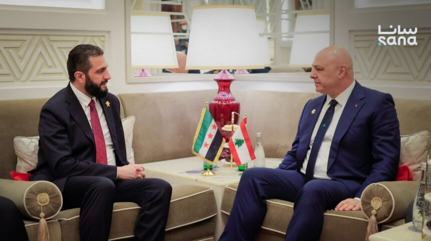 Syrian and Lebanese leaders.