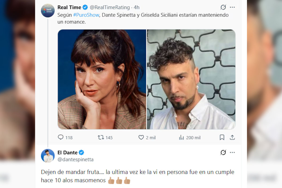 La respuesta de Dante Spinetta