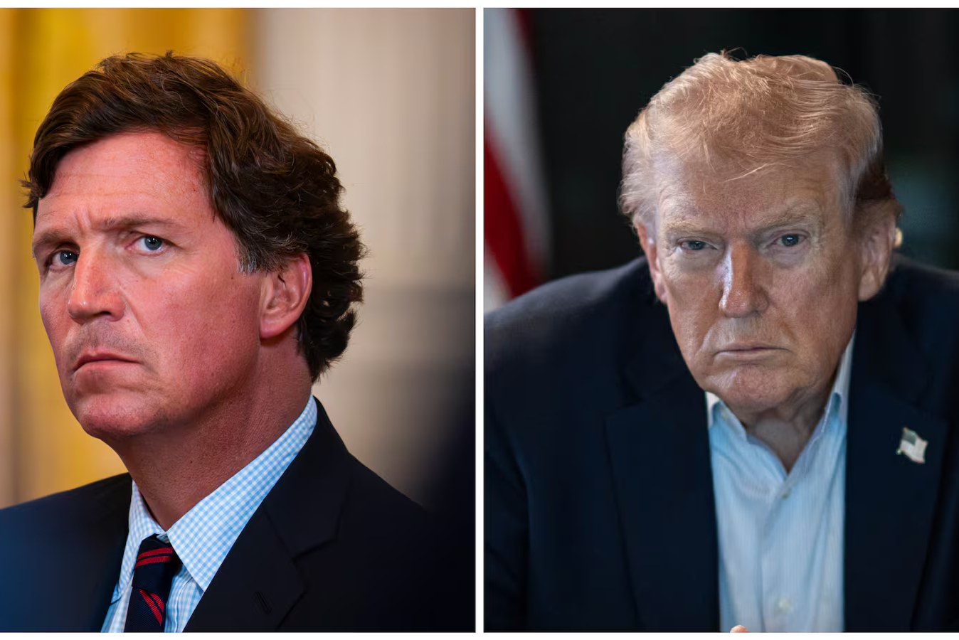 Trump fulminó a Tucker Carlson por su defensa al régimen iraní: "Ha perdido el rumbo, ya no es MAGA"
