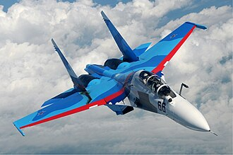 La aeronave rusa que ingresó al espacio aéreo de Estonia es un SU-30 