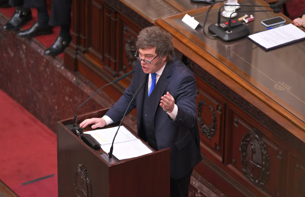 Milei en el Congreso