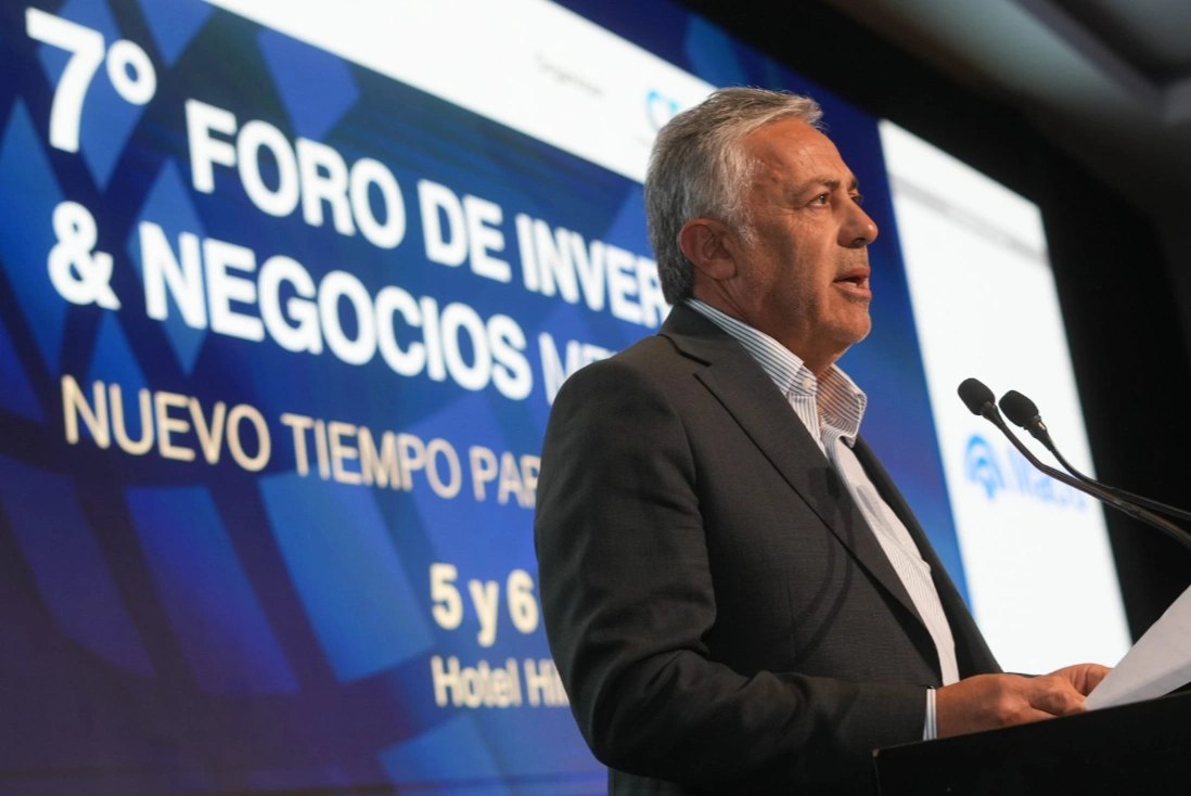 Cornejo inauguró el Foro de Inversiones en Mendoza y respaldó el rumbo económico del Gobierno de Milei