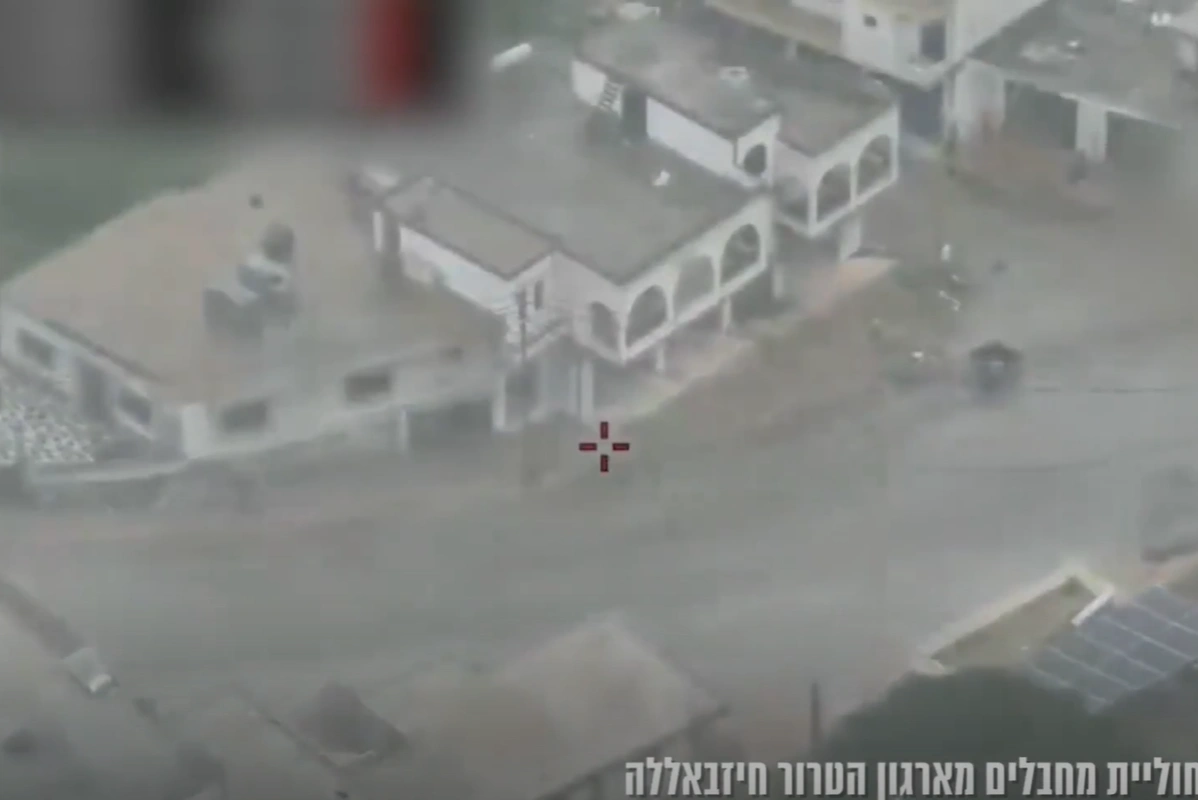 Israel eliminates Hezbollah terrorists and destroys an arsenal in a military operation in southern Lebanon