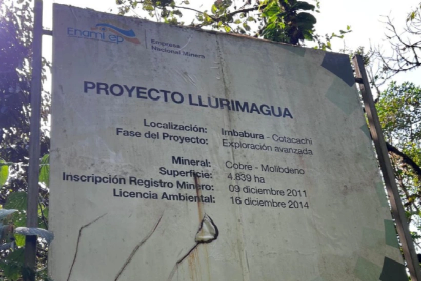 The absence of Enami stopped mediation with Hanrine and complicates a key mining project in Ecuador