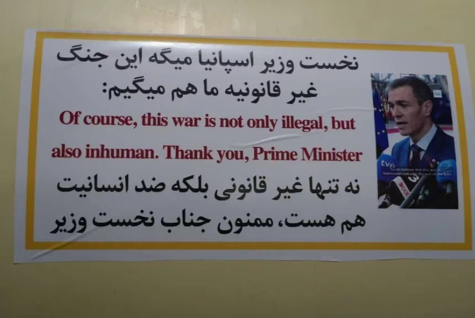 Israel expone a Sánchez: Irán usa su imagen en misiles balísticos