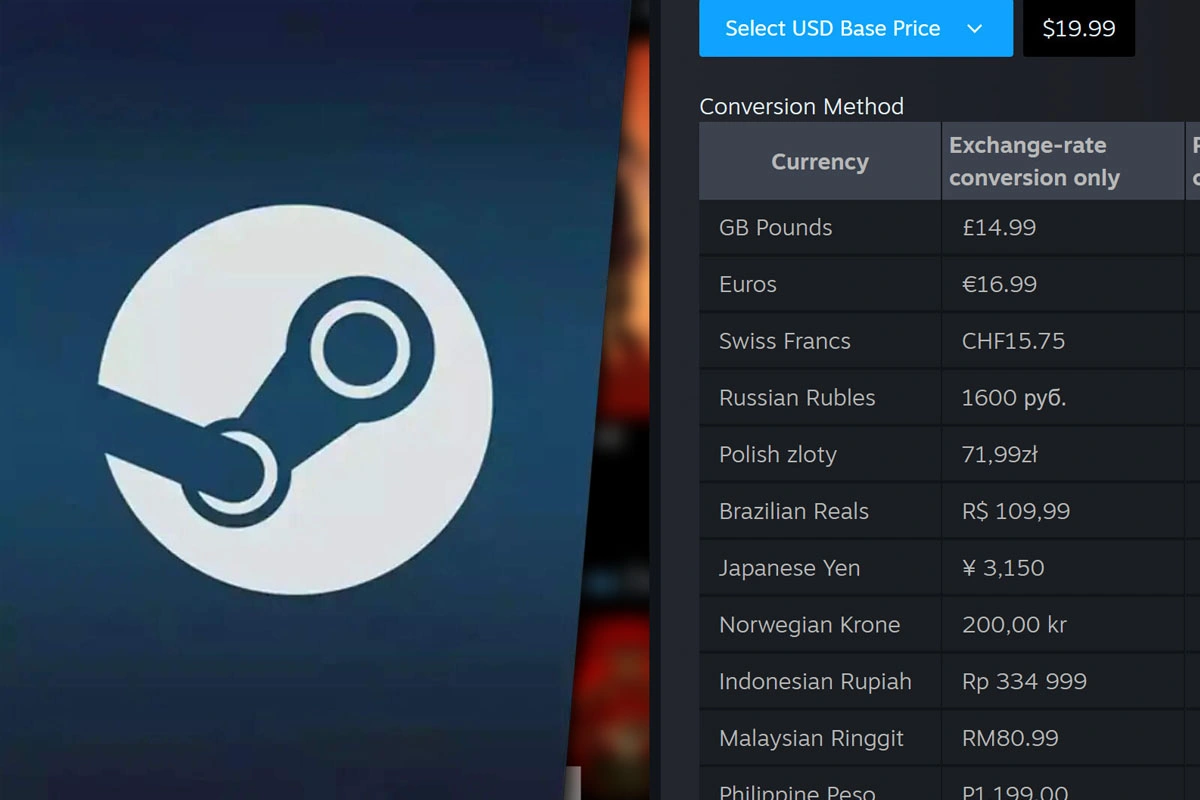 Steam cambia su sistema de precios: qué significa el nuevo modelo regional