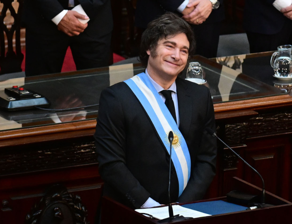El presidente Javier Milei.