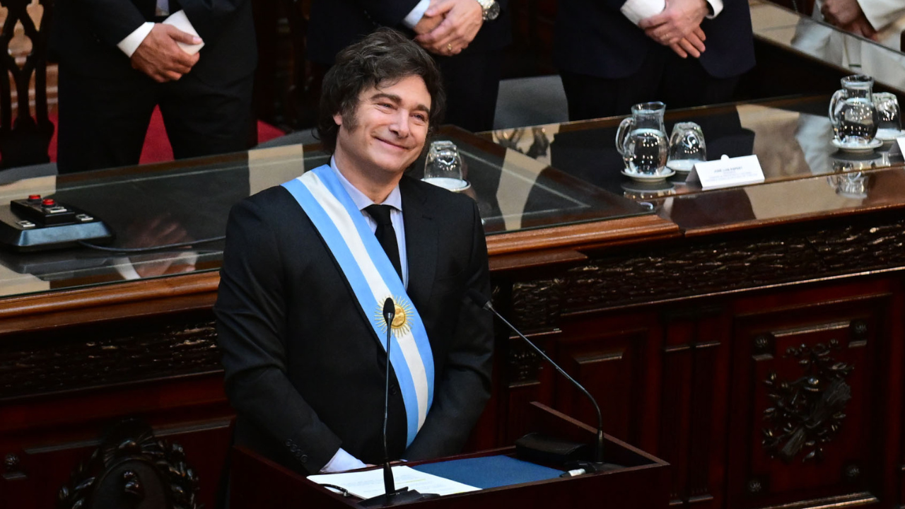 El presidente Javier Milei.