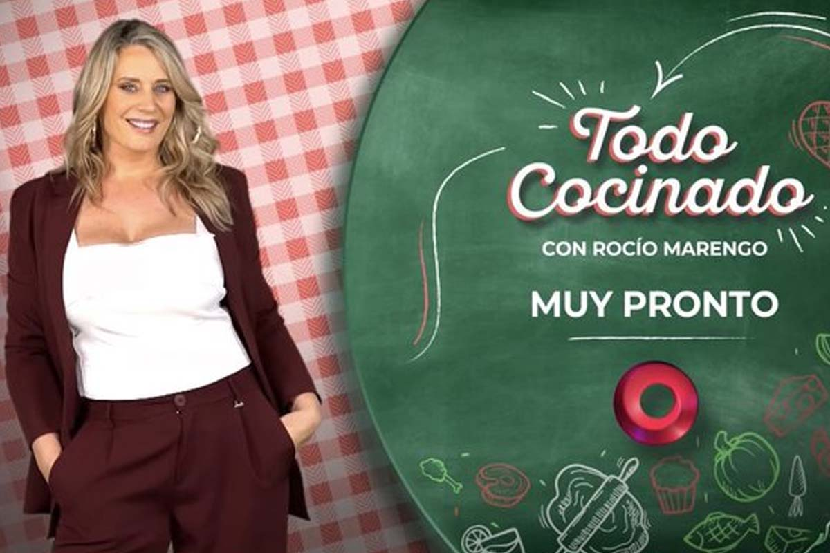 Rocío Marengo se prepara para el estreno de “Todo cocinado” en El Nueve
