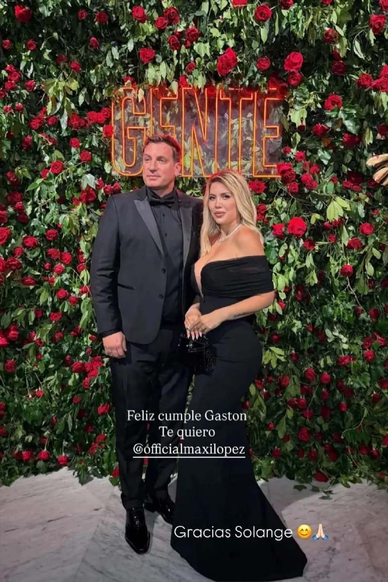 El saludo de Wanda Nara a Maxi López por su cumpleaños