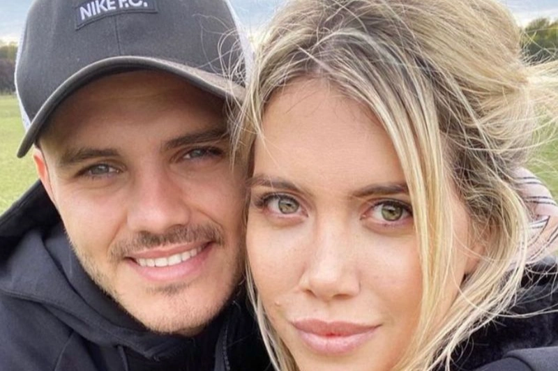 The tense encounter between Wanda Nara and Mauro Icardi in Milan