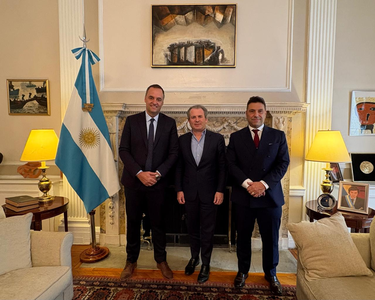 Manuel Adorni and David Rosen.