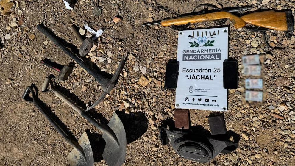 The elements kidnapped by the Gendarmerie.