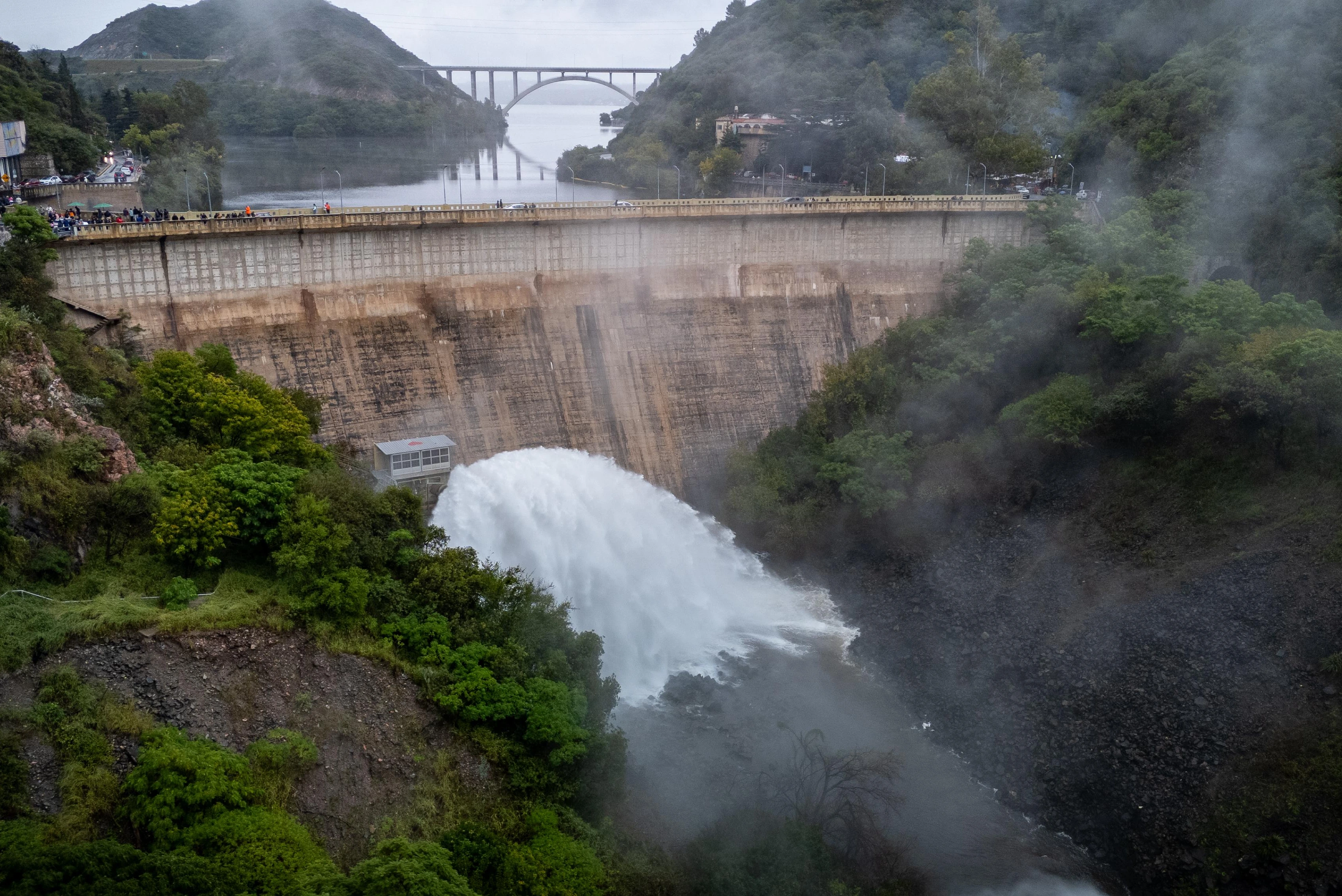 Lluvias en Córdoba: crecidas en los ríos y diques a tope