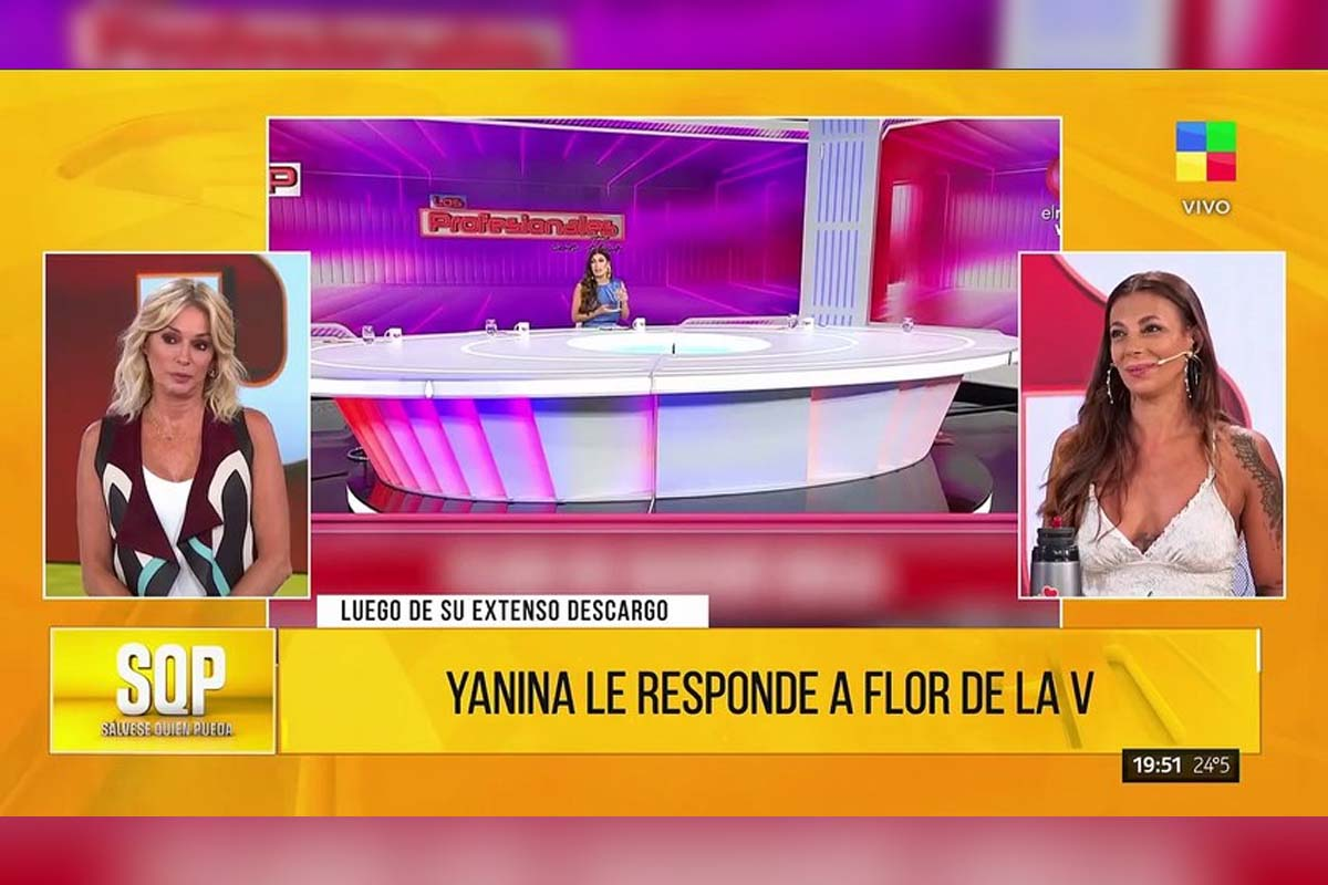 Latorre fue contundente y le respondió a la conductora