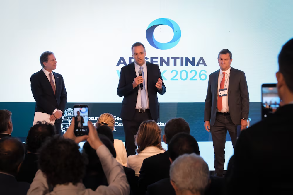 Manuel Adorni at Argentina Week.