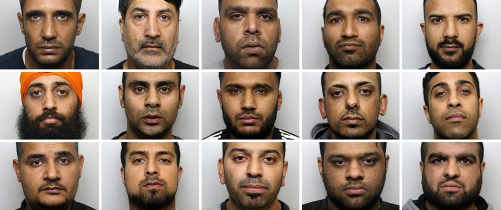 Inmigrantes ilegales arrestados.