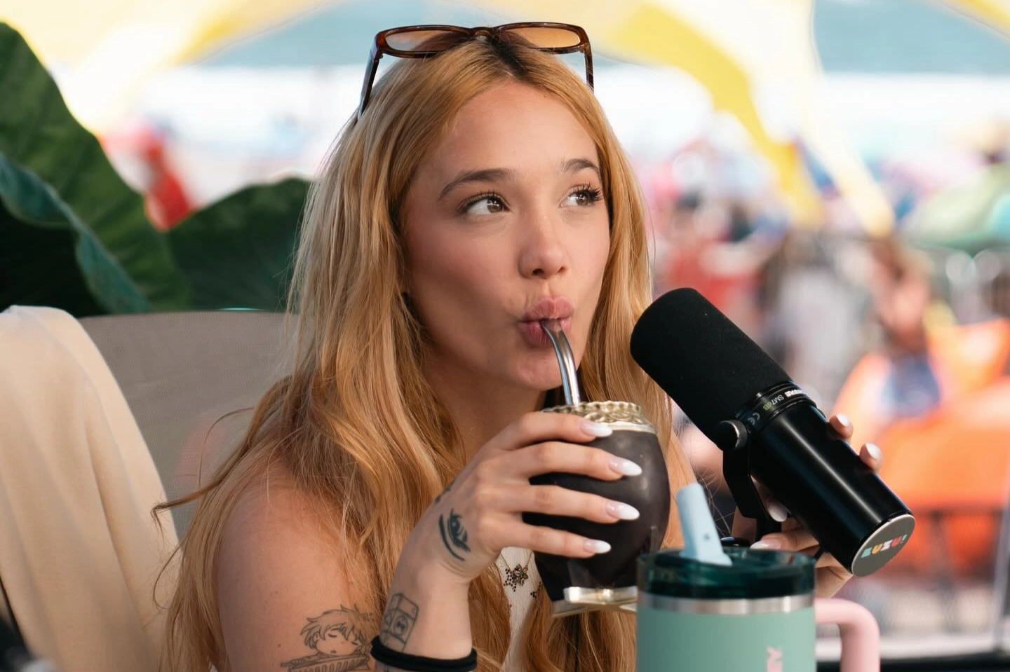 El discurso kirchnerista de Angela Torres en pleno Lollapalooza