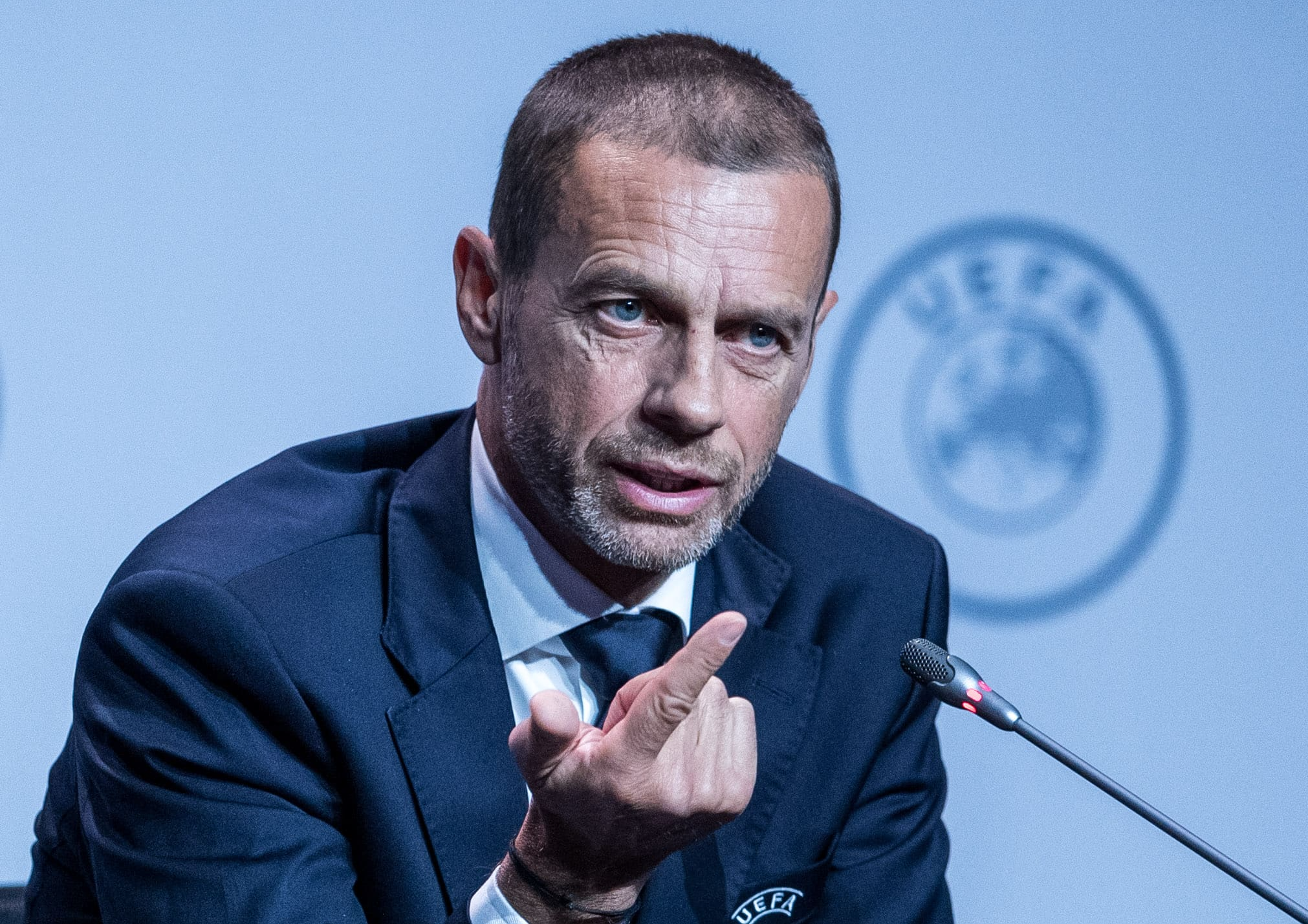 Aleksander Ceferin aseguró que Italia tiene uno de las peores infraestructuras de Europa