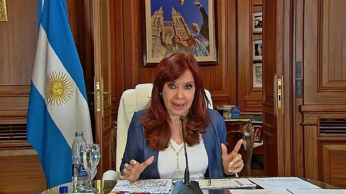 La corrupta Cristina Kirchner.