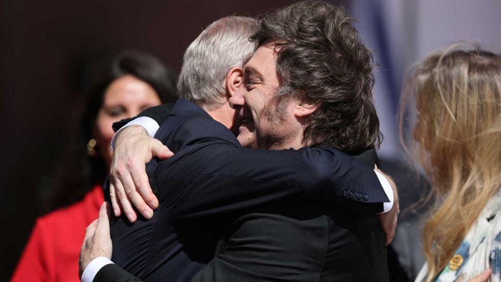 Javier Milei y José Antonio Kast.