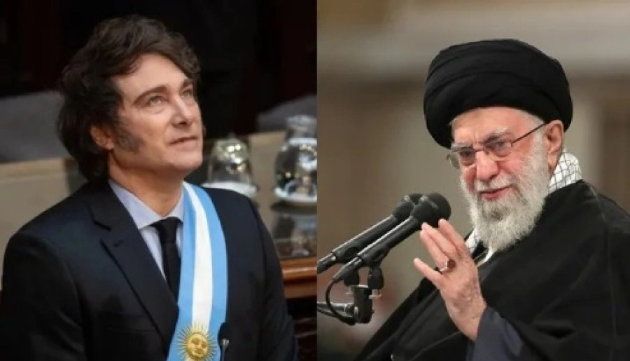 Javier Milei celebrated the fall of Ali Khamenei, Iran's supreme terrorist regime leader