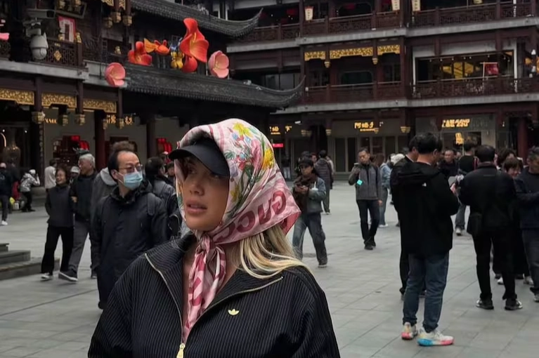 Escracharon en redes a Wanda Nara por sus malos modales en su viaje a Japón