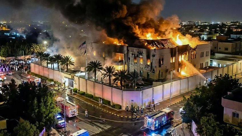 The US embassy in Saudi Arabia was attacked