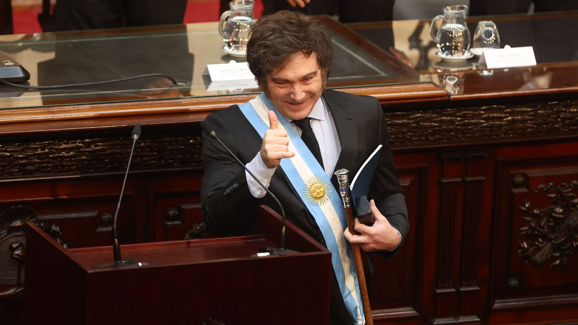 El presidente, Javier Milei.