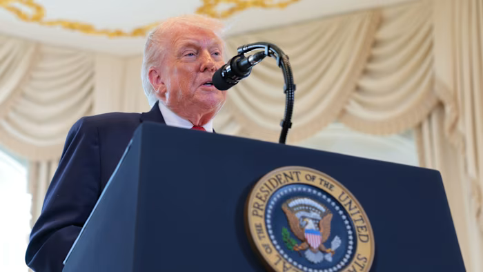 El presidente Donald Trump. 