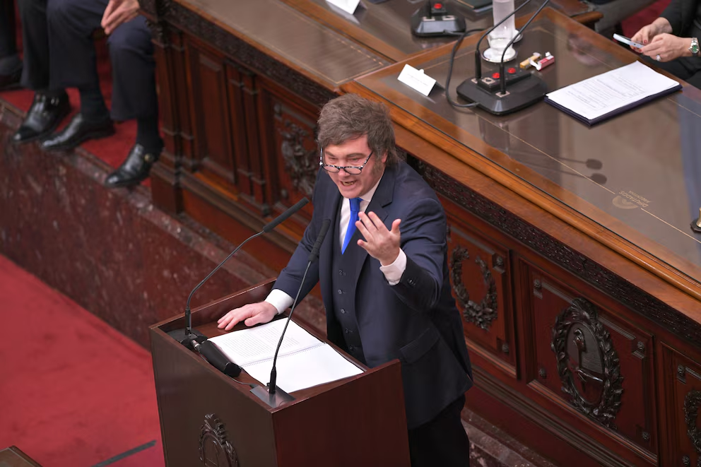 El presidente, Javier Milei.