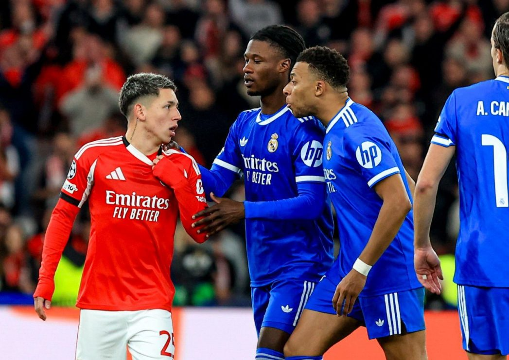 Prestianni cuestionó a Mbappé por llamarlo 