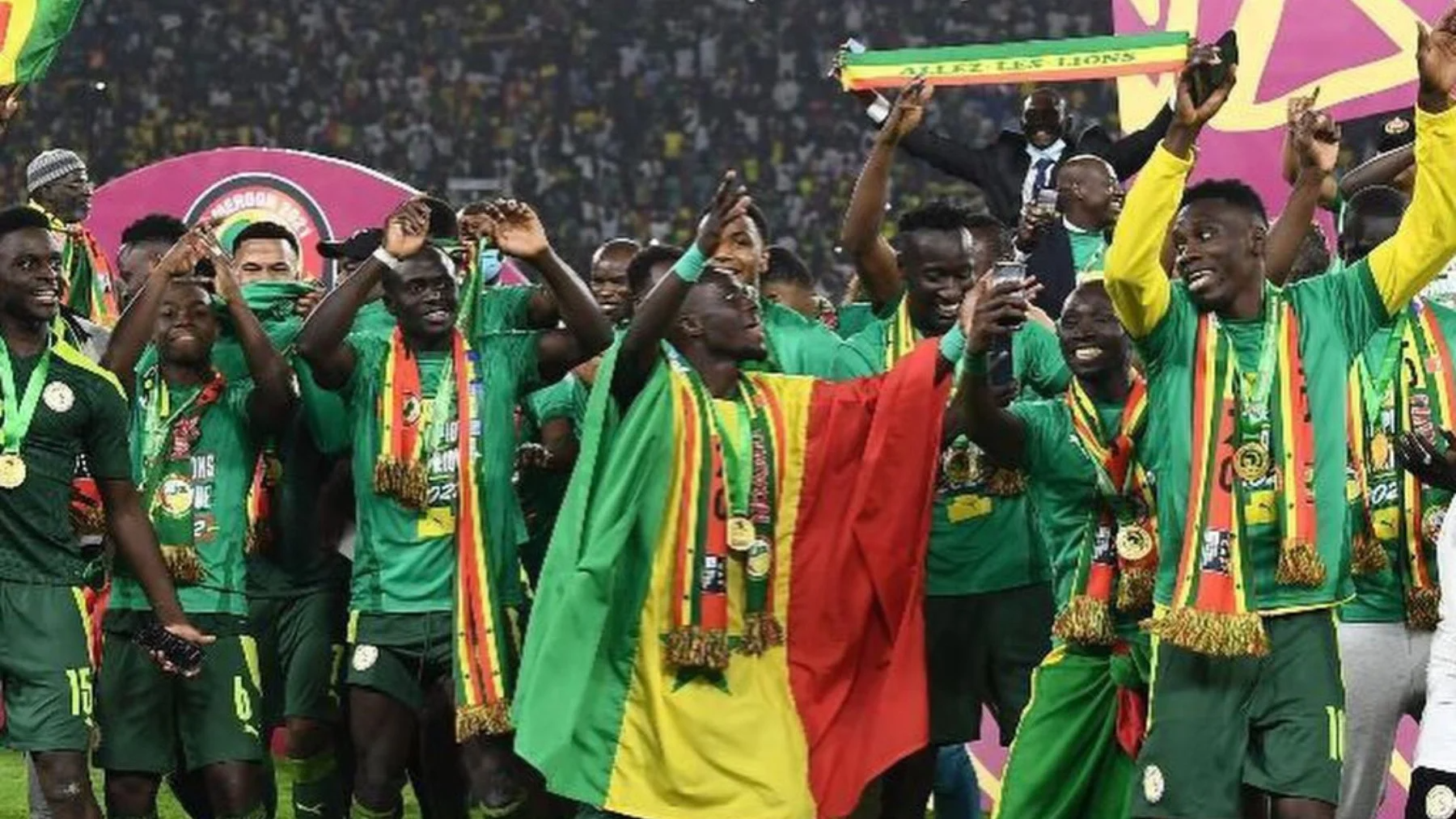 Senegal ganó el partido, pero la CAF se lo dio por perdido por 