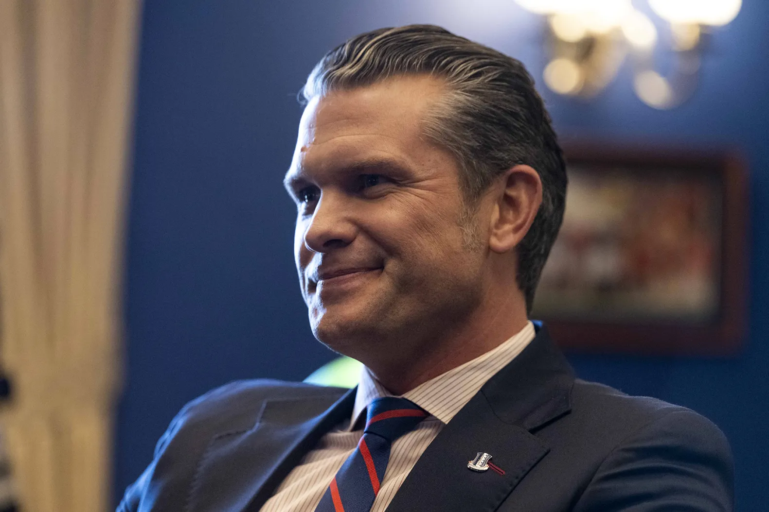 The Secretary of War, Pete Hegseth.