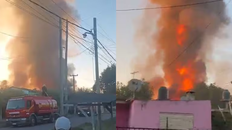 La explosión.