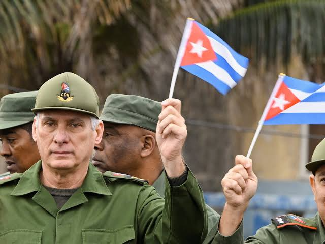 Cuban dictator Miguel Díaz-Canel