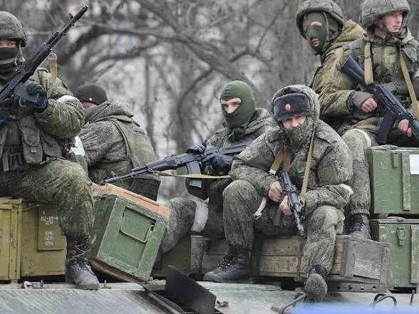 Soldados del ejercito ruso en la región del Donbas, Ucrania