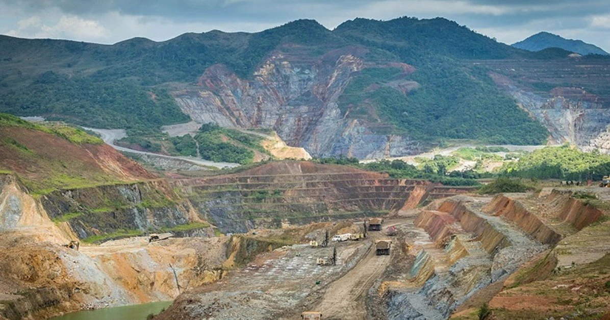 Zona minera en Nicaragua