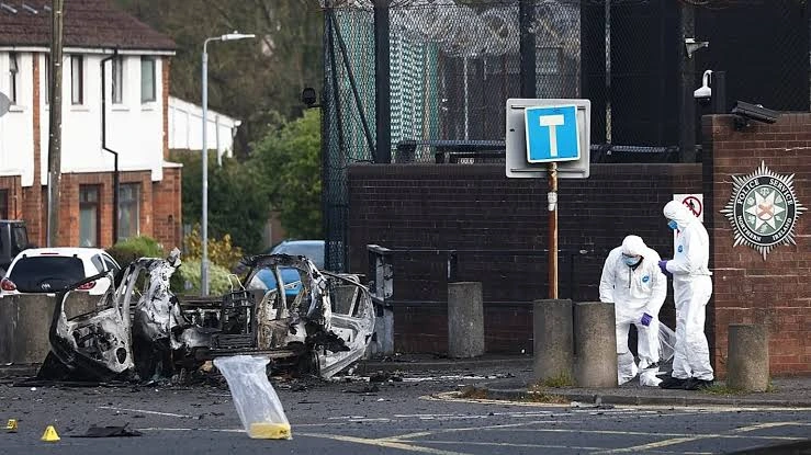 The New IRA attack in Belfast