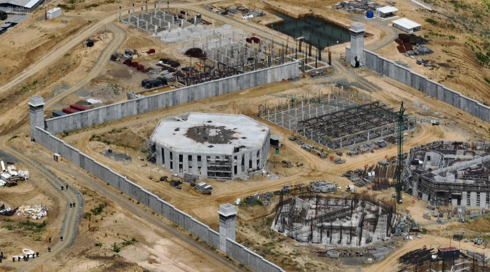 La megacárcel de Ecuador en construcción