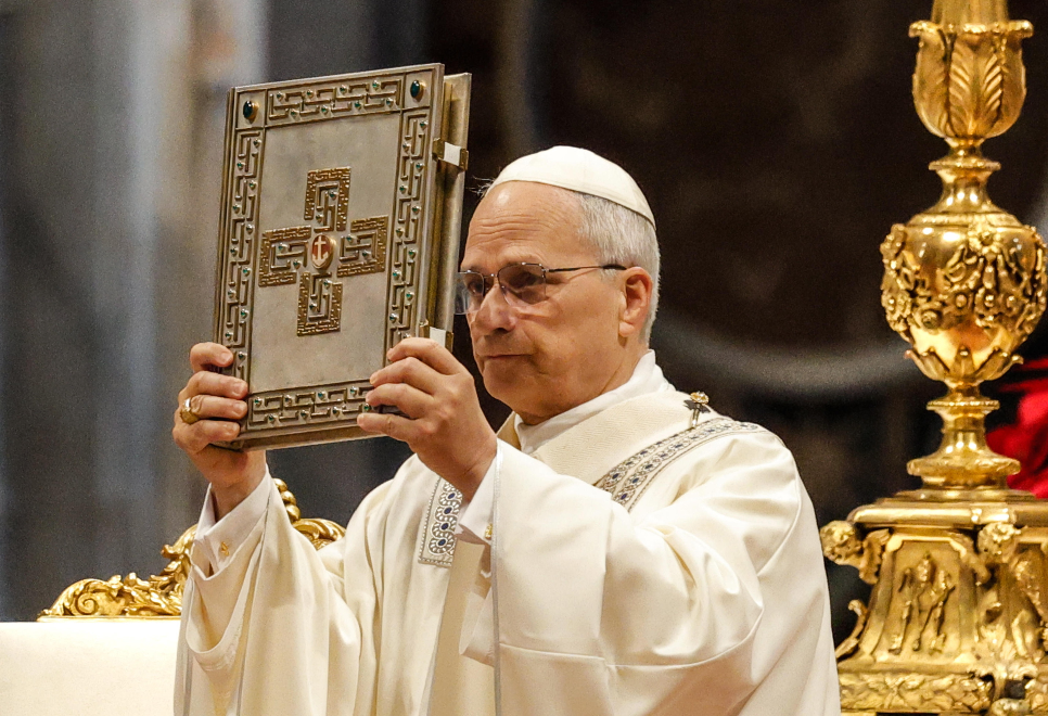 El papa León XIV