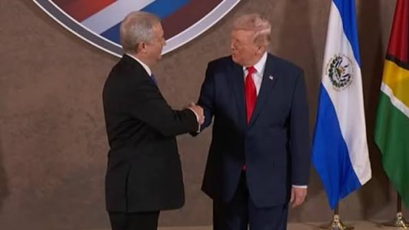 Jose Antonio Kast junto a Donald Trump
