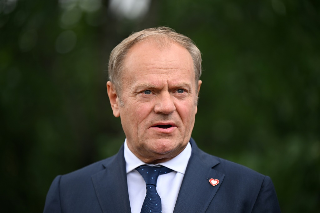 El primer ministro polaco Donald Tusk