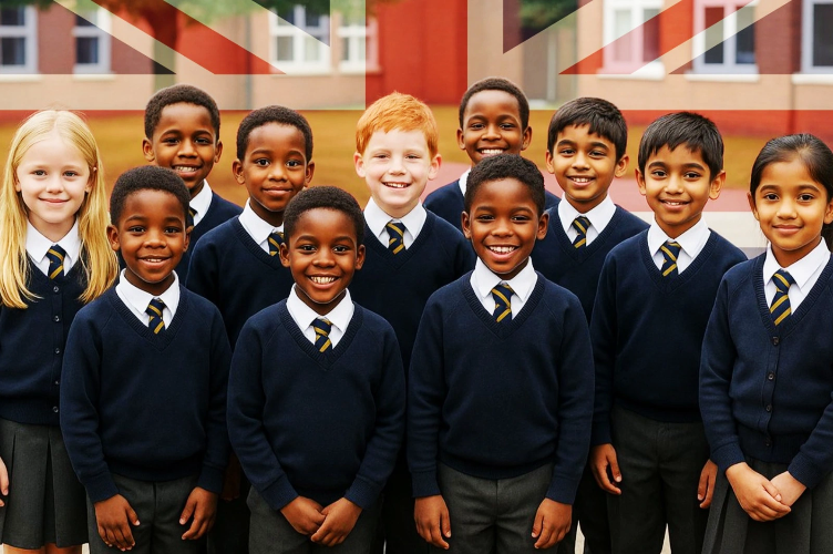 Reemplazo poblacional en Reino Unido: en 72 escuelas ya no asisten niños británicos blancos