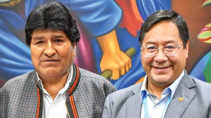 Los exdictadores Evo Morales y Luis Arce