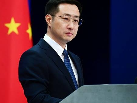 The spokesperson of the Chinese Ministry of Foreign Affairs, Lin Jian