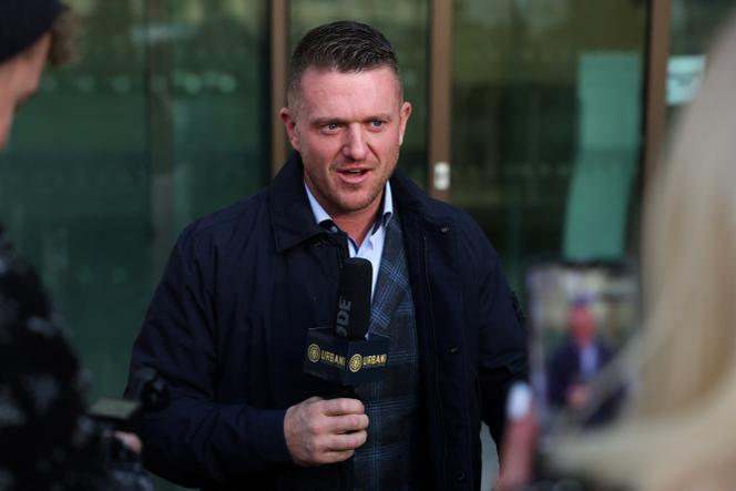 El activista político Tommy Robinson