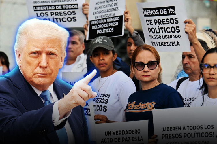 Trump prometió liberar a todos los presos políticos de Venezuela