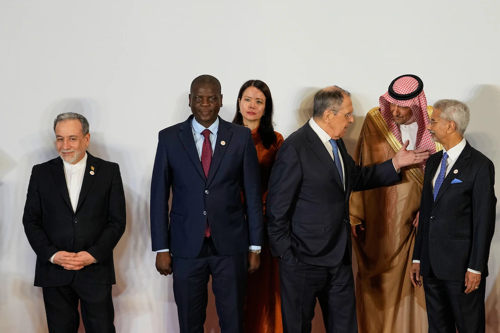 Los representantes de Irán, Sudáfrica, Vietnam, Rusia, Arabia Saudita y la India